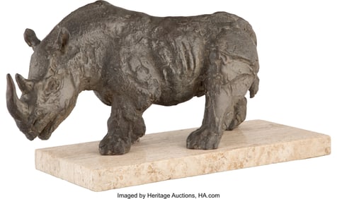 71088&colon; Charles Umlauf &lpar;American&comma; 1911-1994&rpar; Rhinoceros 
