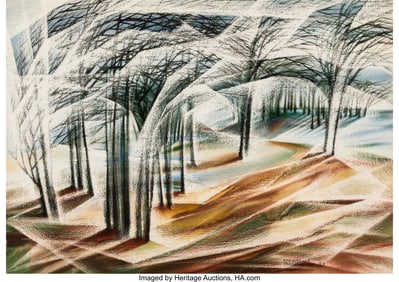 71114&colon; Maurice Bernson &lpar;American&comma; 1920-1998&rpar; Untitled &lpar;