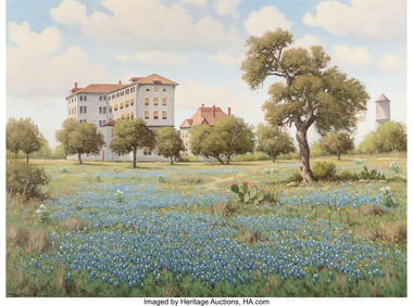 71064&colon; Don Warren &lpar;American&comma; 1935-2006&rpar; Bluebonnets in 