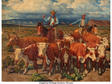 71031&colon; Fred Darge &lpar;American&comma; 1900-1978&rpar; Round Up Days O