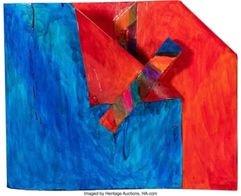 37013: Tom Holland (b. 1936) Rise, 1978 Epoxy paint on