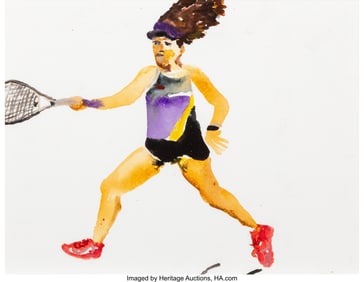 37096: Shaun Ellison (b. 1984) Naomi Osaka II, 2022 Wat