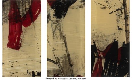 37025: Laddie John Dill (b. 1943) Untitled (Abstract) (