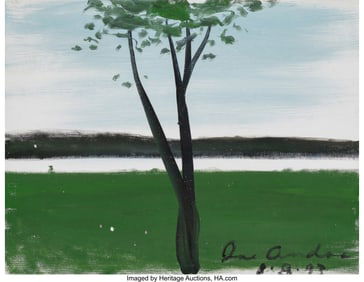 37112: Joe Andoe (b. 1955) Untitled (Landscape), 1993 O
