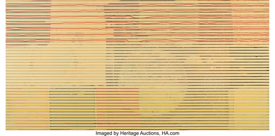 37035: Markus Linnenbrink (b. 1961) Striated Blue Light