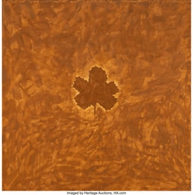 37125: Denise G. Green (b. 1946) Centering, 1976 Oil on