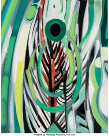 37044: C. J. Yao (1940-2000) Untitled (Nature Abstract)
