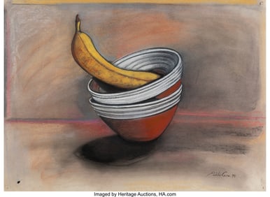 37138: Emilio Cruz (1938-2004) Untitled (Bananas and Bo