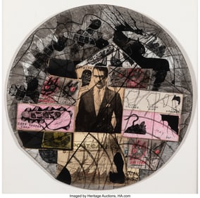 37156: Ray Johnson (1927-1994) Network, 1979 Mixed medi
