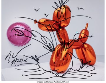 37158: Jeff Koons (b. 1954) Untitled (Balloon Dog), 202