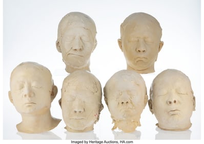 37079: Zhang Dali (b. 1963) New People (six unique cast