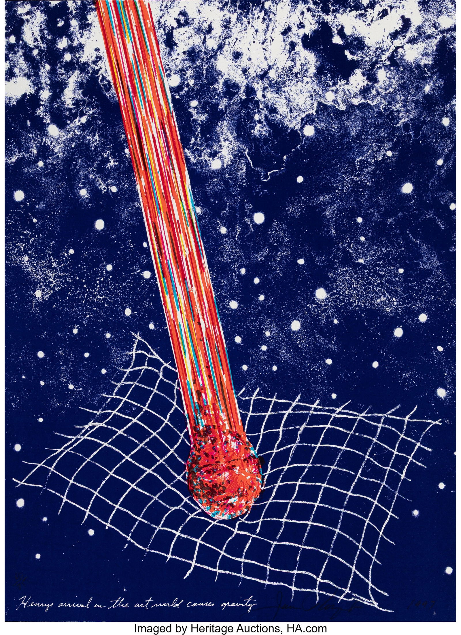 James Rosenquist (1933-2017) Henry's Arrival on (1 of 1)