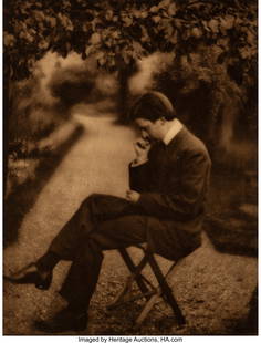 George Bernard Shaw (Irish, 1856-1950) Portrait: George Bernard Shaw (Irish, 1856-1950) Portrait of Alvin Langdon Coburn (from Camera Work XV), 1906 Photogravure 8-3/8 x 6-3/4 inches (21.3 x