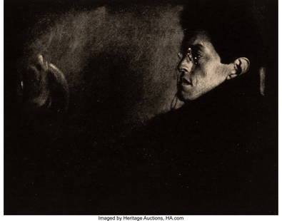 Edward Steichen (American, 1879-1973) Sadakichi: Edward Steichen (American, 1879-1973) Sadakichi Hartmann (from Camera Work VII), 1904 Halftone print 4-1/8 x 5-7/8 inches (10.4 x 14.9