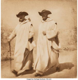 38037: James Craig Annan (British, 1864-1946) Whitefria: James Craig Annan (British, 1864-1946) Whitefriar Monks (from Camera Notes Vol. 4 No. 3), 1901 Photogravure 4-1/4 x 4-1/4 inches (10.8