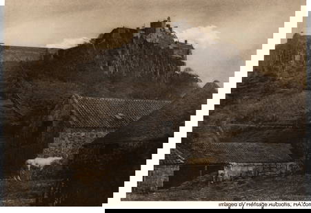 38129: James Craig Annan (British, 1864-1946) Stirling : James Craig Annan (British, 1864-1946) Stirling Castle (from Camera Work XIX), 1907 Photogravure 5-3/4 x 8-1/2 inches (14.6 x 21.6 cm) &