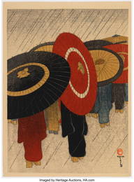 29167&colon; Fritz Capelari &lpar;Austrian&comma; 1884-1950&rpar; Umbrellas&comma; 