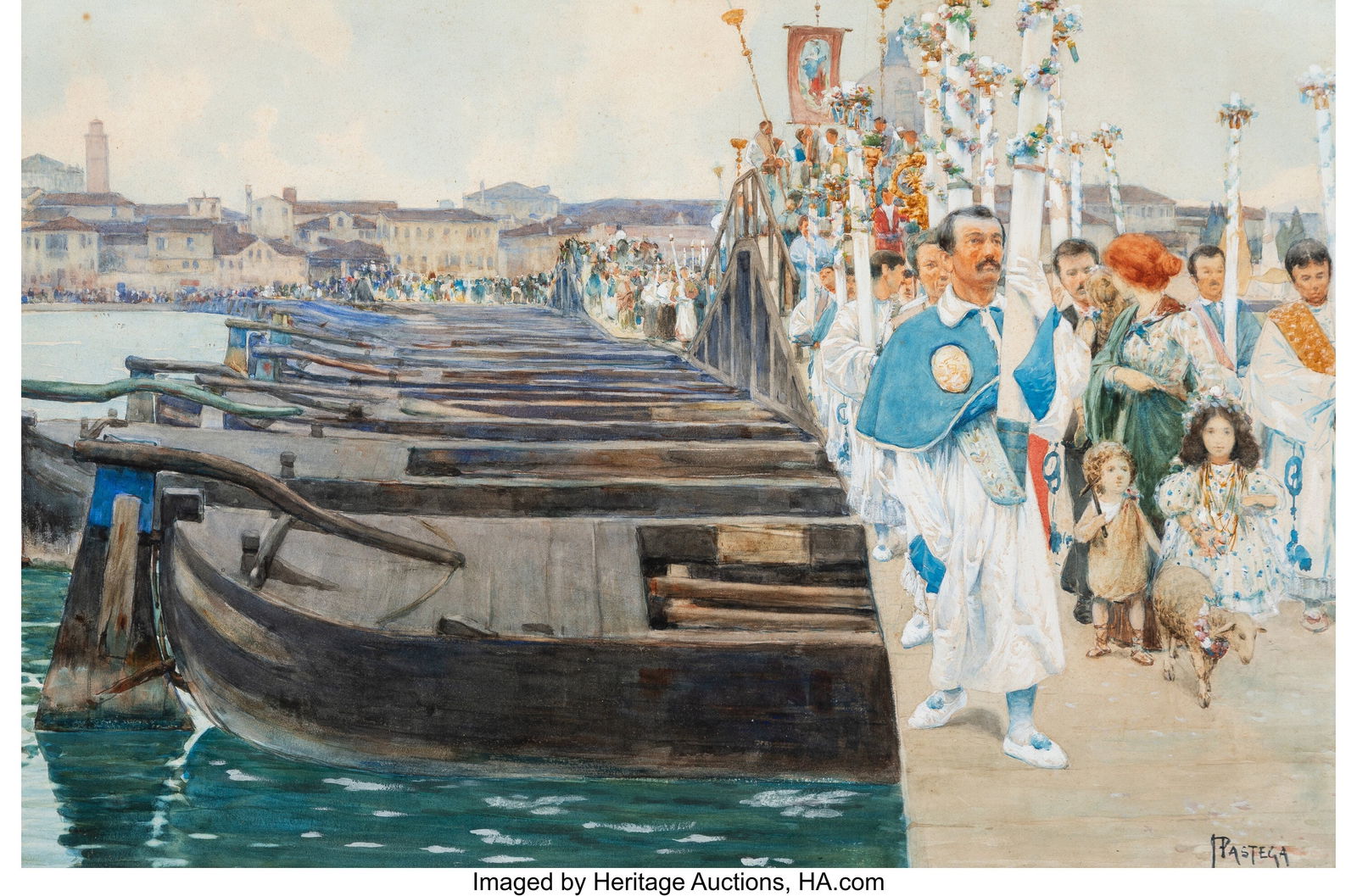 Luigi Pastega (German, 1858-1927) Redemptorist p (1 of 2)