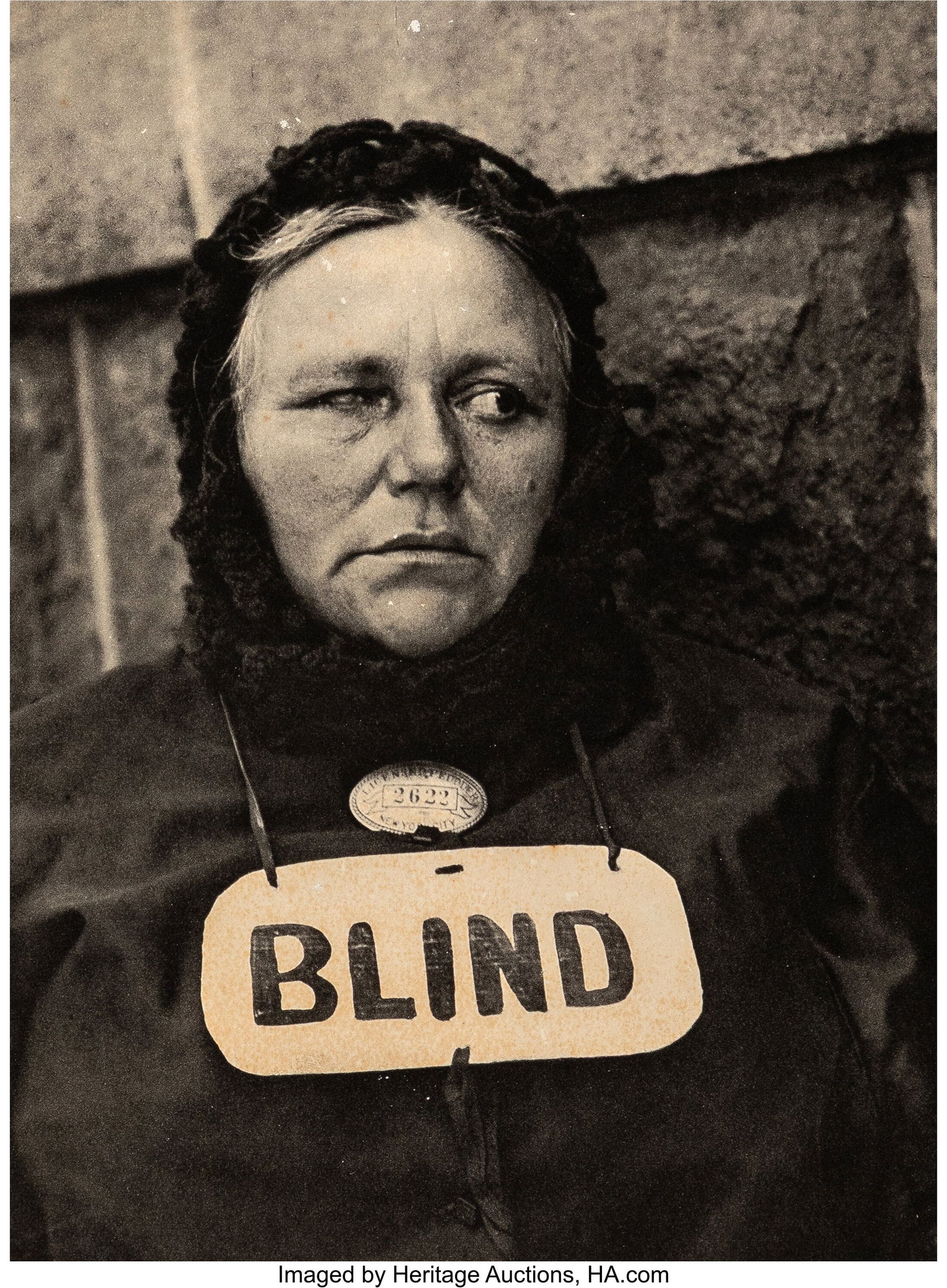 38001&colon; Paul Strand &lpar;American&comma; 1890-1976&rpar; Blind Woman&comma; N