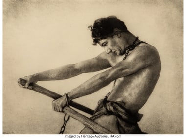 38005&colon; William Mortensen &lpar;American&comma; 1897-1965&rpar; The Oars
