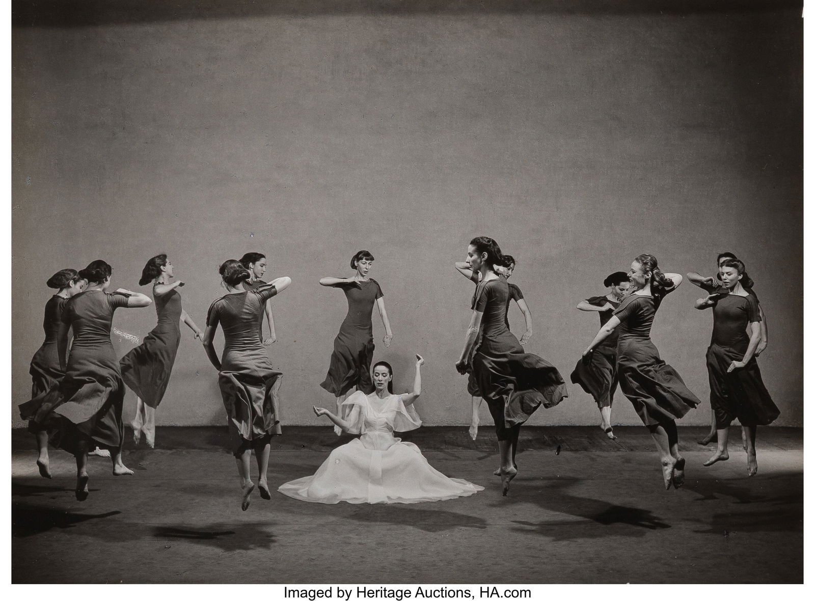 Barbara Morgan (American, 1900-1992) Primitive M: Barbara Morgan (American, 1900-1992) Primitive Mysteries, 1935 Gelatin silver print 7-1/8 x 9-1/2 inches (18.1 x 24.1 cm) (image/sheet&rp