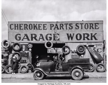 38033&colon; Walker Evans &lpar;American&comma; 1903-1975&rpar; Auto Parts Sh