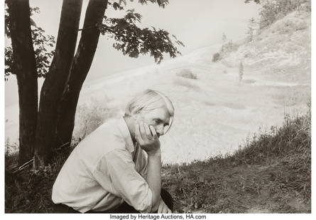 Edward Steichen (American, 1879-1973) Carl Sandb: Edward Steichen &lpar;American&comma; 1879-1973&rpar; Carl Sandburg&comma; Michigan&comma; 1930 Gelatin silver print&comma; printed later by George Tice 9-3&sol;8 x 10-3&sol;4 inches &lpar;23&period;8