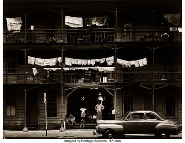 38056&colon; Max Yavno &lpar;American&comma; 1911-1985&rpar; Tenement&comma; 1949 G