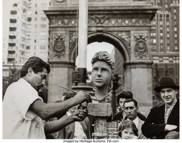 38064&colon; Weegee &lpar;American&comma; 1899-1968&rpar; Street Sculptor&comma; Wa