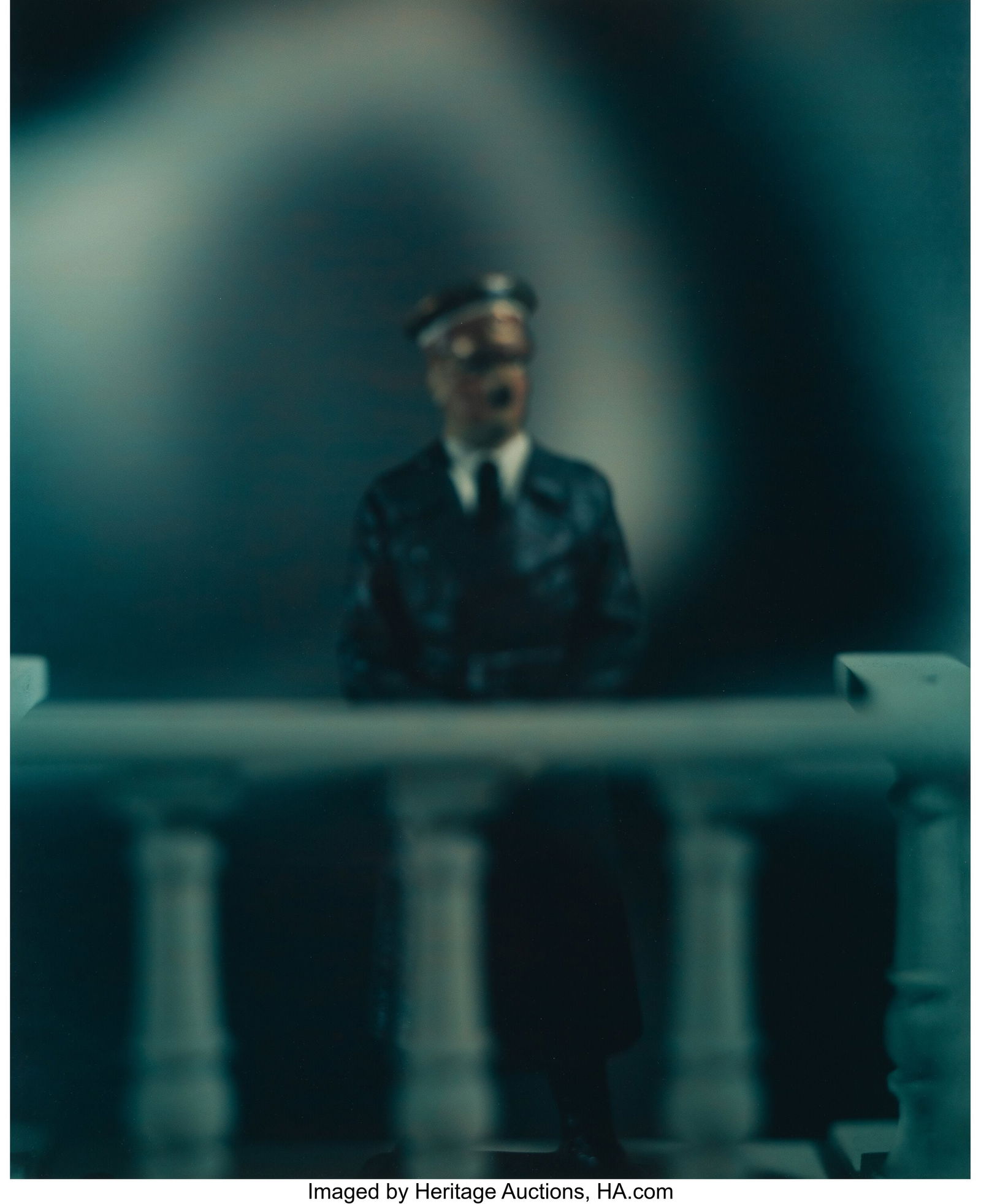 David Levinthal (American, b. 1949) Mein Kampf/B: David Levinthal (American, b. 1949) Mein Kampf/Balcony, 1993-1994 Unique Polaroid print 24 x 19-1/2 inches (61.0 x 49.5 cm) (sight&rpa