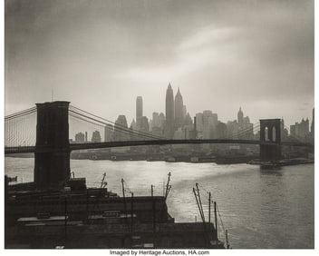 38075&colon; John Hatlem &lpar;American&comma; 1907-2007&rpar; Brooklyn Bridg