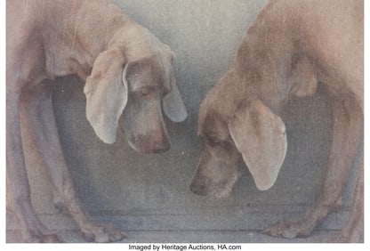 38180&colon; William Wegman &lpar;American&comma; b&period; 1943&rpar; Gray Haze&comma; 19