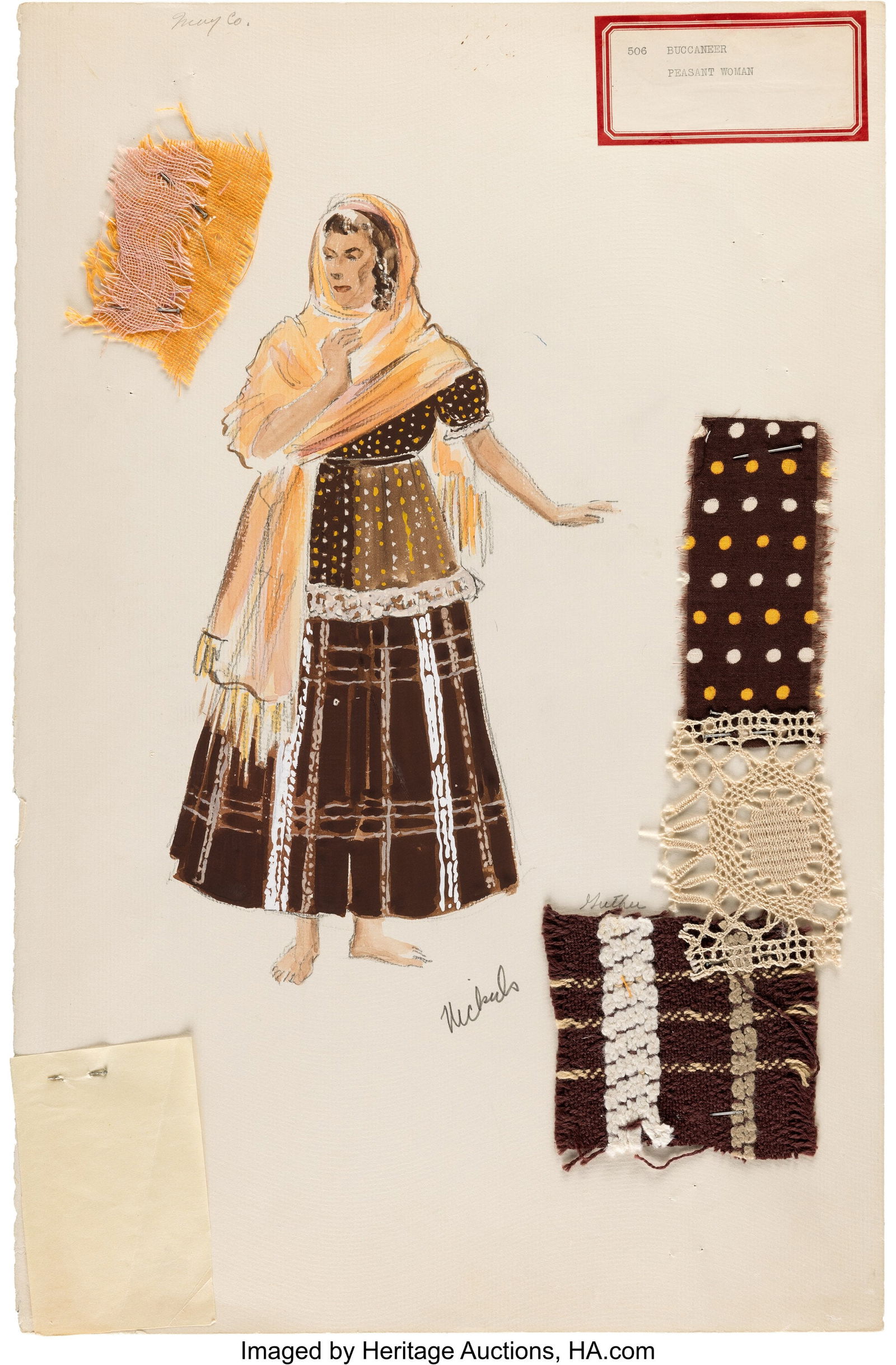 The Buccaneer (Paramount, 1938), Pair of Costume (1 of 6)