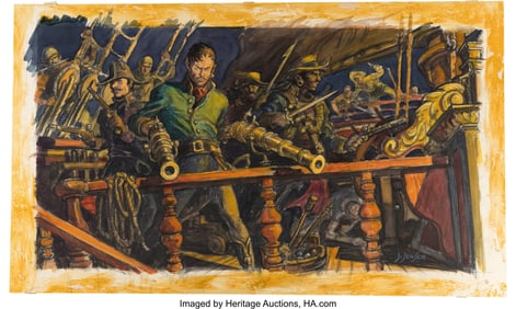 90206: The Buccaneer (Paramount, 1958), John Jensen Con