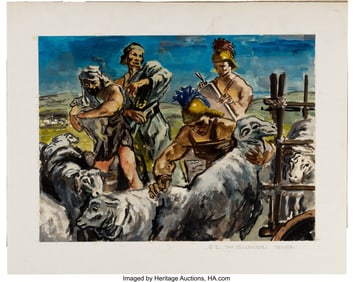 90130: Samson and Delilah (Paramount, 1949), Pair of Co