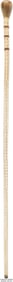90216: Cecil B. DeMille Group of (2) Walking Sticks. Vi