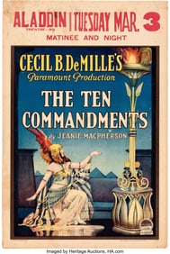 90033: The Ten Commandments (Paramount, 1923), Window C