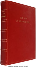 90154: The Ten Commandments (Paramount, 1956), Bound Pr