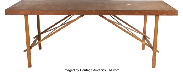 90229: Cecil B. DeMille Folding Table From Unknown Prod