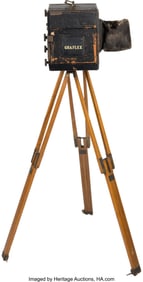 90230: Cecil B. DeMille Personal Press Graflex Vintage