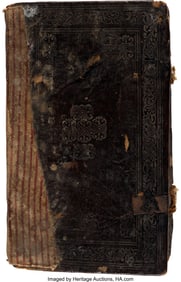 90231: Cecil B. DeMille Library Book – Prop Bible fro