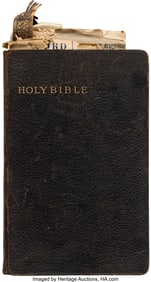 90235: Cecil B. DeMille Personal Annotated Bible. Vinta