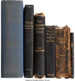 90243: Cecil B. DeMille Personal Collection of (6) Bibl
