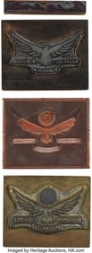 90247: Cecil B. DeMille Library Bookplate Stamps, Signa