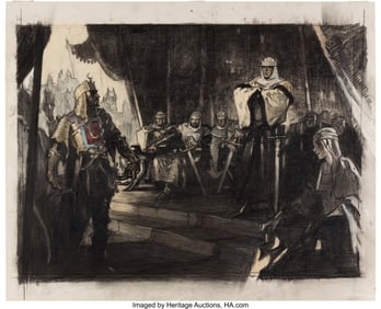 90076: The Crusades (Paramount, 1935), Dan Sayre Groesb