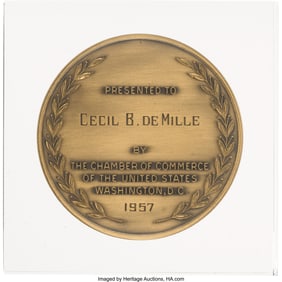 90264: Cecil B. DeMille Group of (4) Humanitarian Award