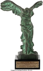 90267: Cecil B. DeMille 1954 Cinemonde Award. Vintage a