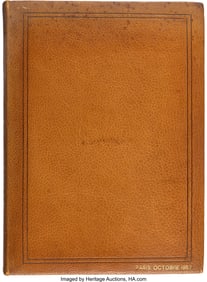 90273: Cecil B. DeMille Group of (7) Leather-Bound Hono