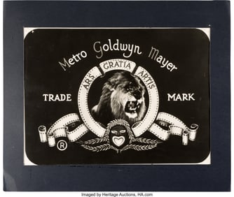 89118: MGM Lion Logo Studio Title Card (ca. 1950s), Vin