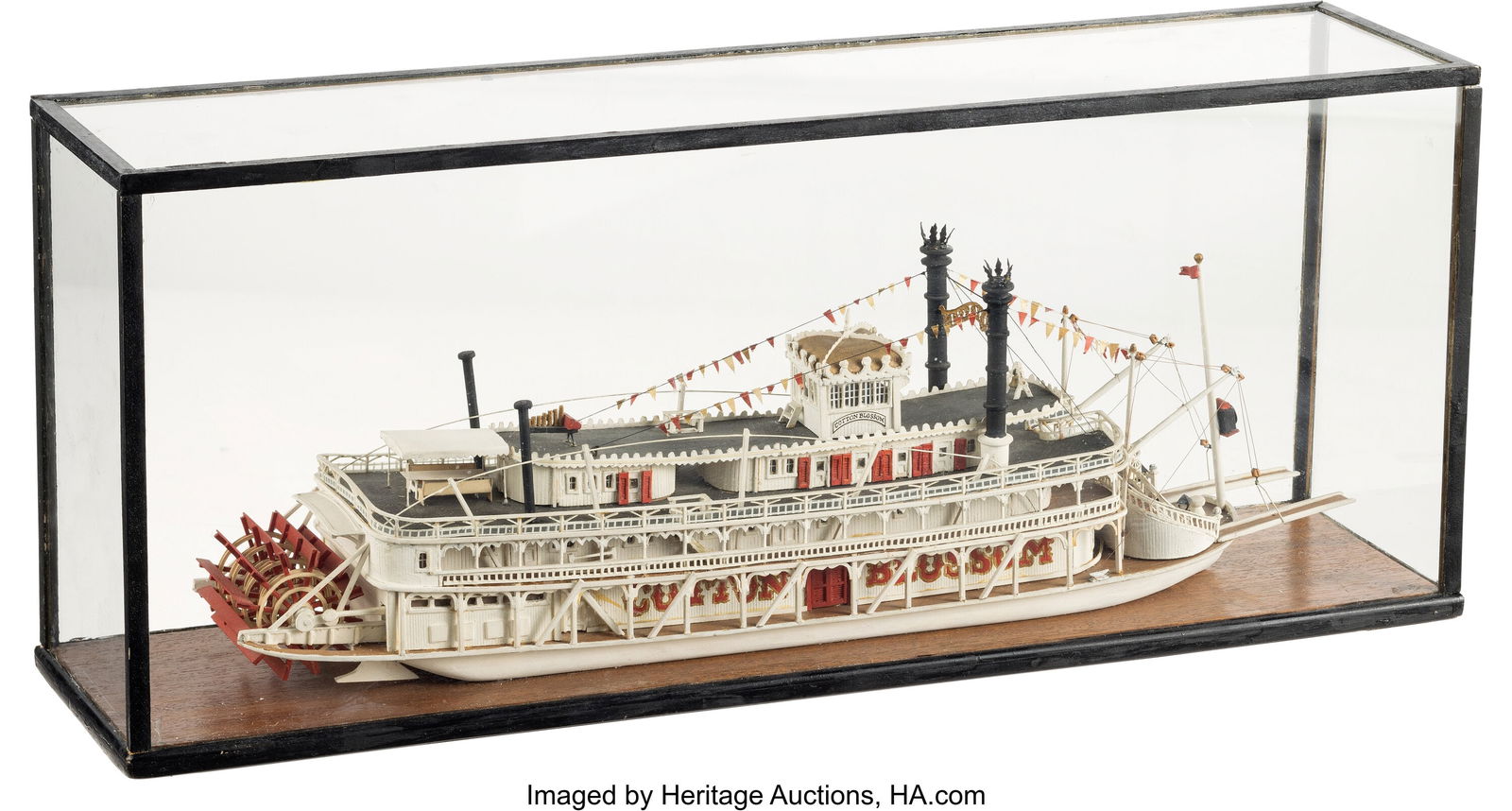 Show Boat (MGM, 1951), "Cotton Blossom" Producti: Show Boat (MGM, 1951), "Cotton Blossom" Production Maquette. Vintage original miniature maquette from the MGM film version of the famed Jerome Kern and Oscar Hammerstein m